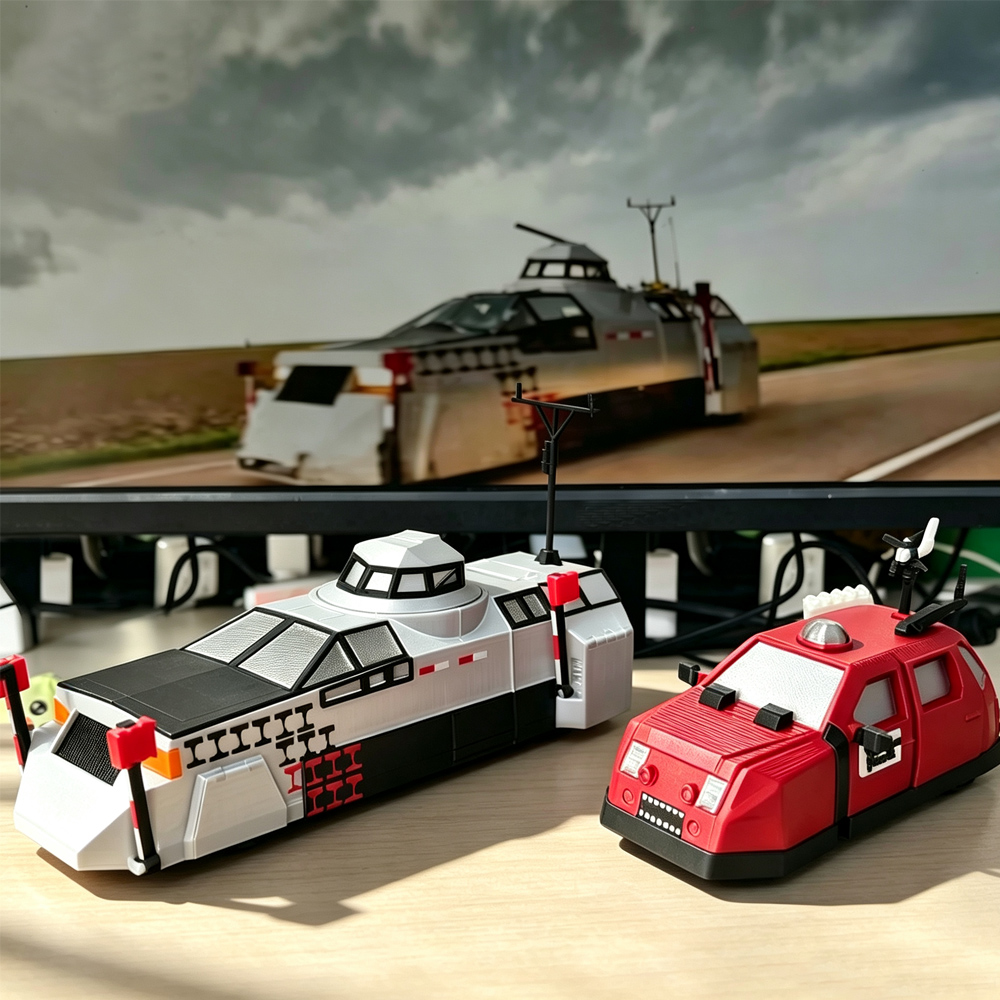 3D Printing Yourself - โมเดลรถ TIV-1 Storm Chaser Tornado Interceptor