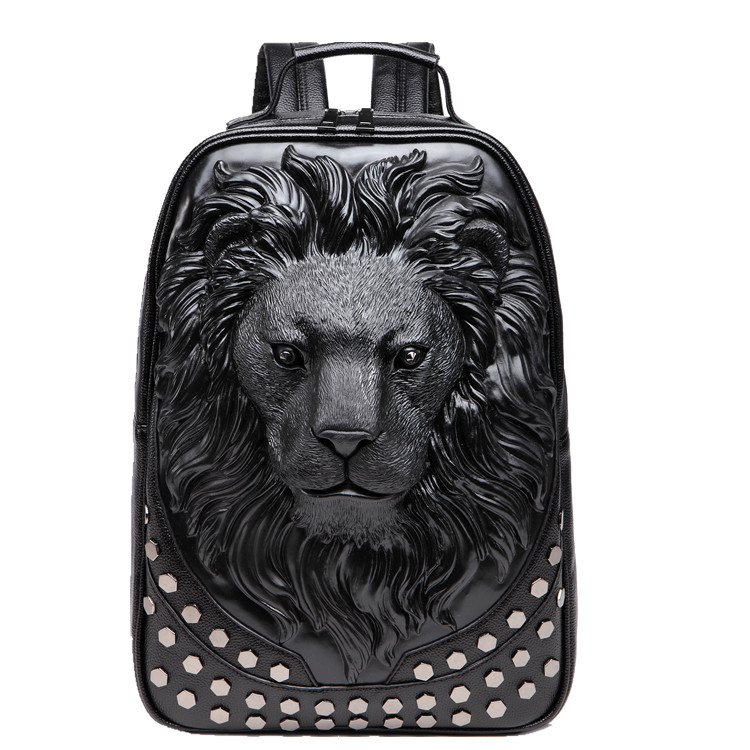 3D Printing Link - 3D Embossed หัวสิงโต Studded Rivet Gother