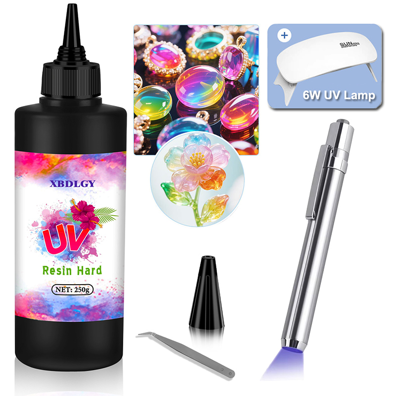 Resin Curing Station - กาวเรซิ่น UV แข็ง 200 กรัม/250 กรัม/500