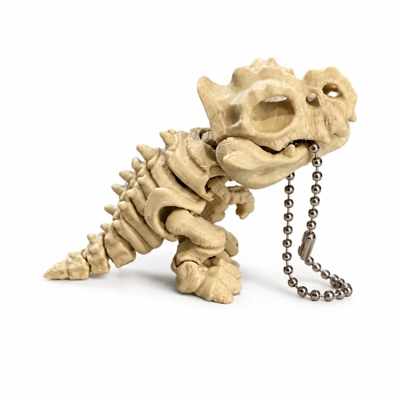 3D Printing Joint - โมเดลโครงกระดูกไทแรนโนซอรัสเร็กซ์แบบพิมพ์ 3 มิติใหม่ – ข้อต่อหมุนได้, ของตกแต่งและของเล่นคลายเครียด,