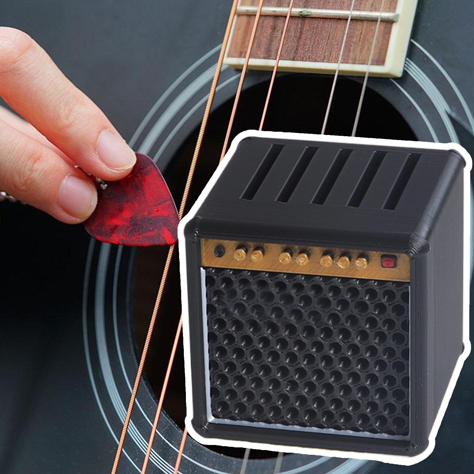 3D Printing Guitar - กล่องเก็บปิ๊กกีตาร์แบบพิมพ์ 3 มิติ กล่องใส่ปิ๊กกีตาร์ กล่องเก็บของตกแต่งรูปทรงกล่องเก็บของ ชั้นวางปิ๊กกีตาร์