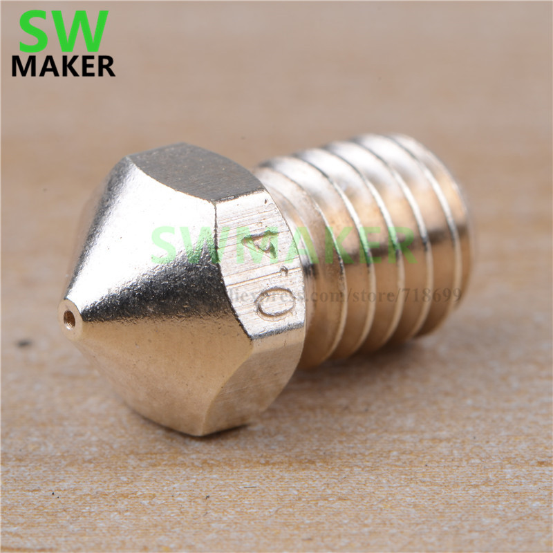 3D Printer Nozzle Brass - 1pcs Ultimaker2 UM2 + ขยายหัวฉีดทองเหลืองสําหรับ Olsson