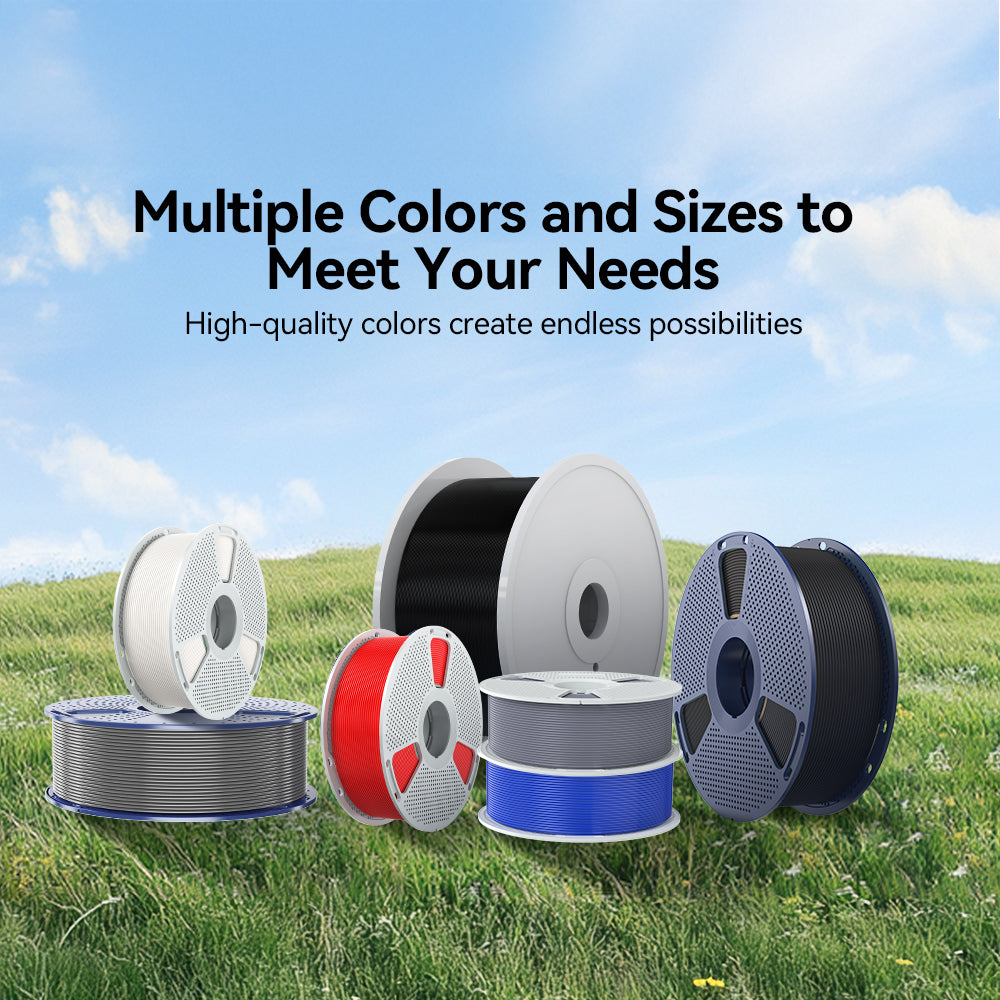 Asa Filament Outdoor - SUNLU ASA ฟิลาเมนต์สำหรับเครื่องพิมพ์ 3 มิติ ขนาด