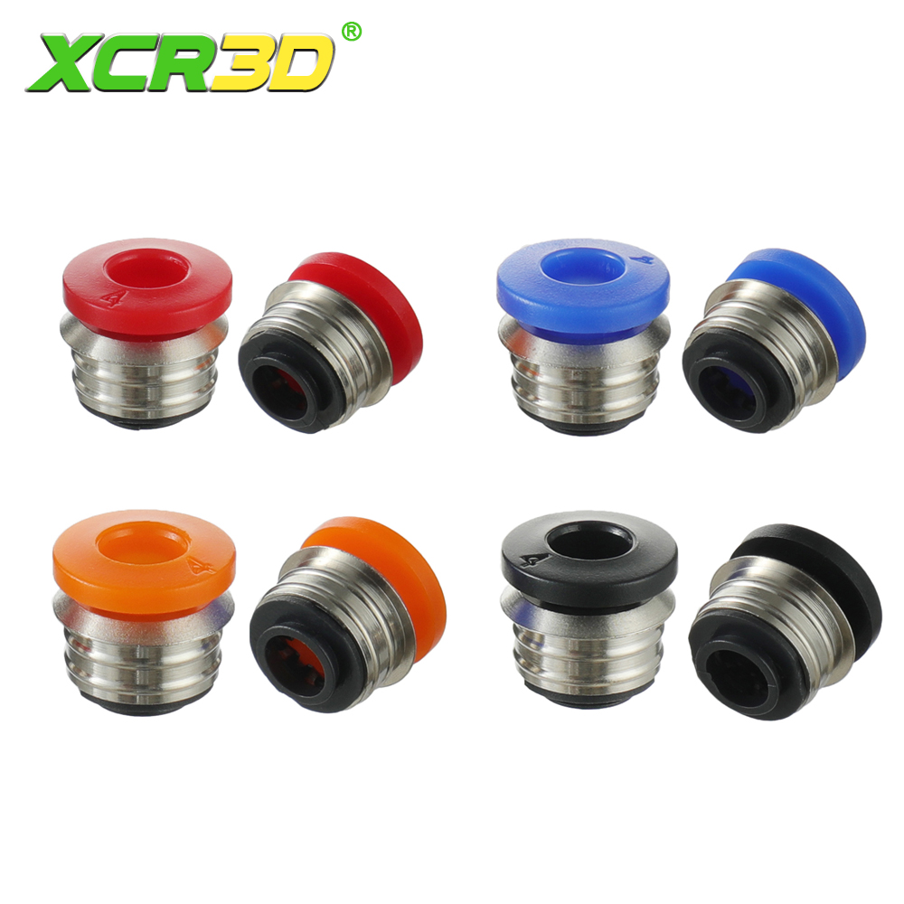 3D Printing Website - XCR3D 4/8pcs 3D ชิ้นส่วนเครื่องพิมพ์นิวเมติกอุปกรณ์ตัวเชื่อมต่อ 2*4 PTFE