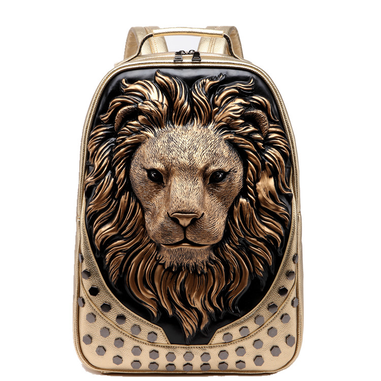3D Embossed หัวสิงโต Studded R - 3D Printing Link บทวิจารณ์และราคา