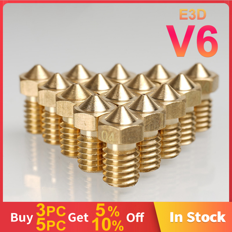 หัวฉีดเครื่องพิมพ์ 3D รุ่น E3D - 3D Printer Nozzle Brass บทวิจารณ์และราคา