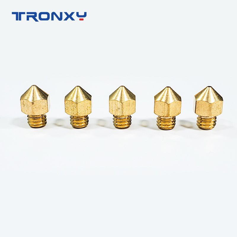 5Pcs Tronxy MK8หัวฉีด0.4มม.J-H - 3D Printer Nozzle Brass บทวิจารณ์และราคา