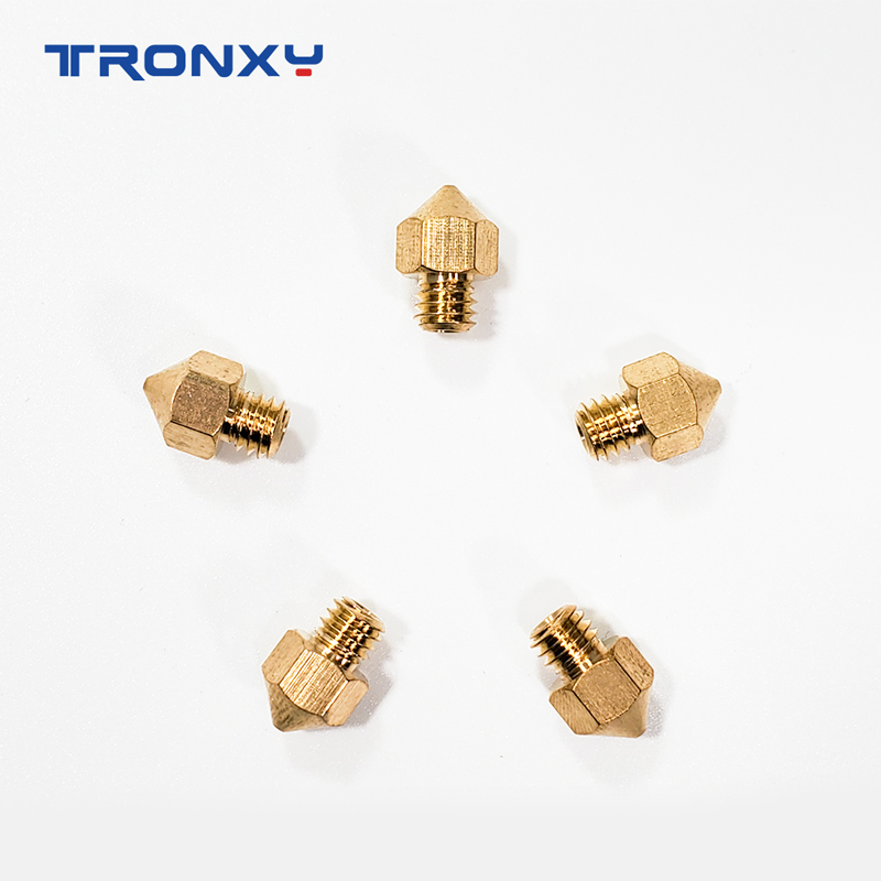 5Pcs Tronxy MK8หัวฉีด0.4มม.J-H - 3D Printer Nozzle Brass บทวิจารณ์และราคา