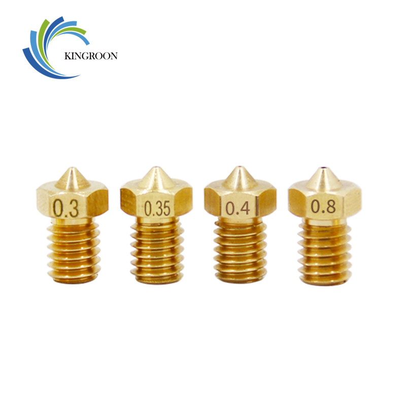 5ชิ้น/ล็อตV5 V6หัวฉีด0.2 0.25  - 3D Printer Nozzle Brass บทวิจารณ์และราคา