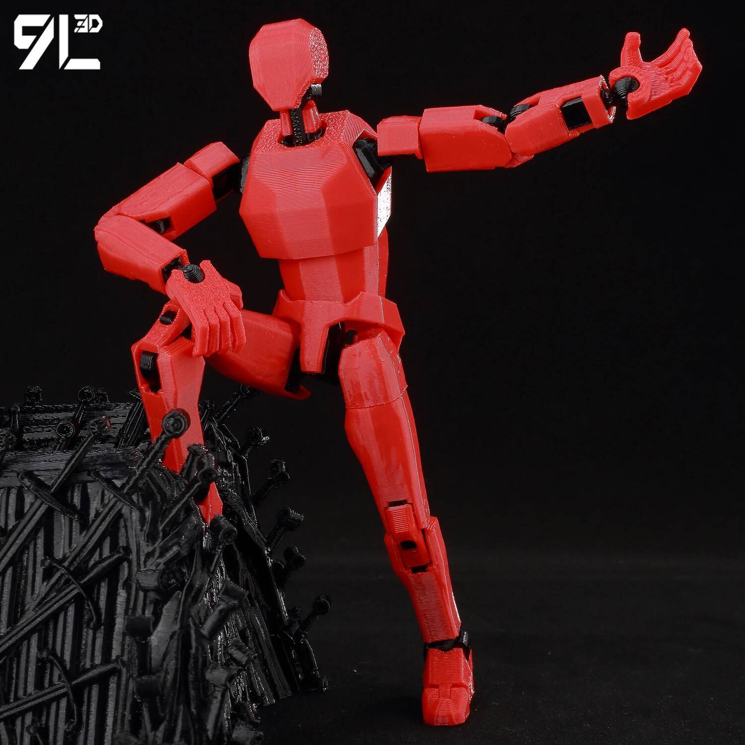 ฟิกเกอร์แอคชั่น 9L3D พิมพ์ 3 ม - 3D Printing Joint บทวิจารณ์และราคา