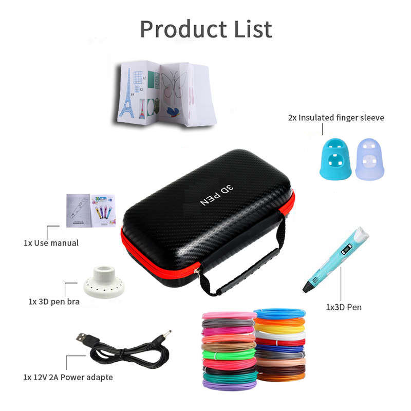 ปากกา 3 มิติ พร้อมหน้าจอ LCD ใ - 3D Printing Link บทวิจารณ์และราคา