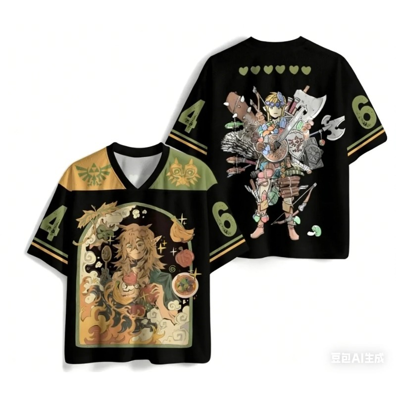 เสื้อยืดลาย The Legend of Zeld - 3D Printing Link บทวิจารณ์และราคา