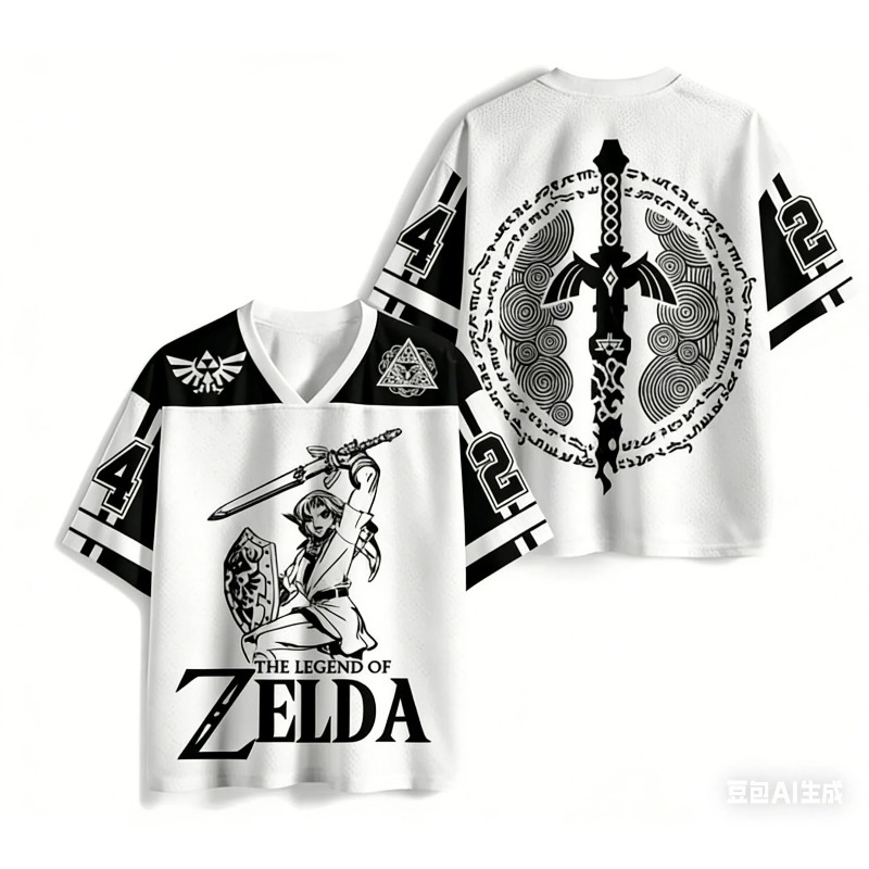 เสื้อยืดลาย The Legend of Zeld - 3D Printing Link บทวิจารณ์และราคา