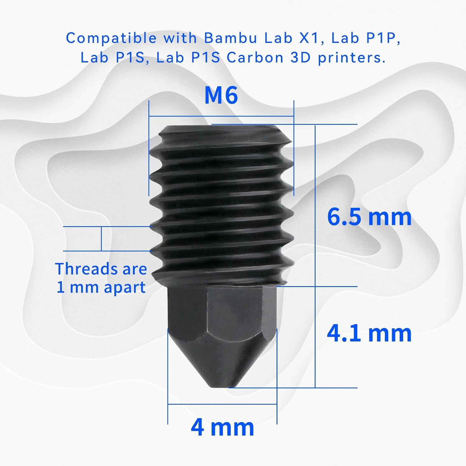 สูงเหล็กชุบแข็งหัวฉีดทองเหลือง - 3D Printer Nozzle Brass บทวิจารณ์และราคา