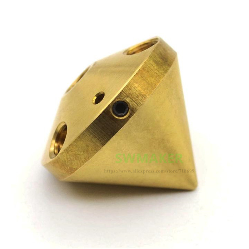 ชิ้นส่วนเครื่องพิมพ์3D 1ชิ้นเป - 3D Printer Nozzle Brass บทวิจารณ์และราคา