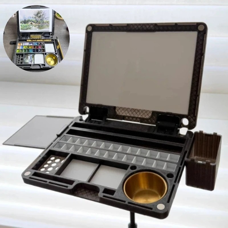 กล่องสีน้ำพิมพ์ลาย 3 มิติอเนกป - Enclosure 3D Printing บทวิจารณ์และราคา