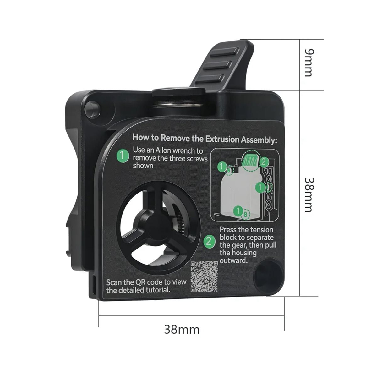 [ชุดสุดคุ้ม] สำหรับ K2 Plus ชุ - 3D Printer Extruder บทวิจารณ์และราคา