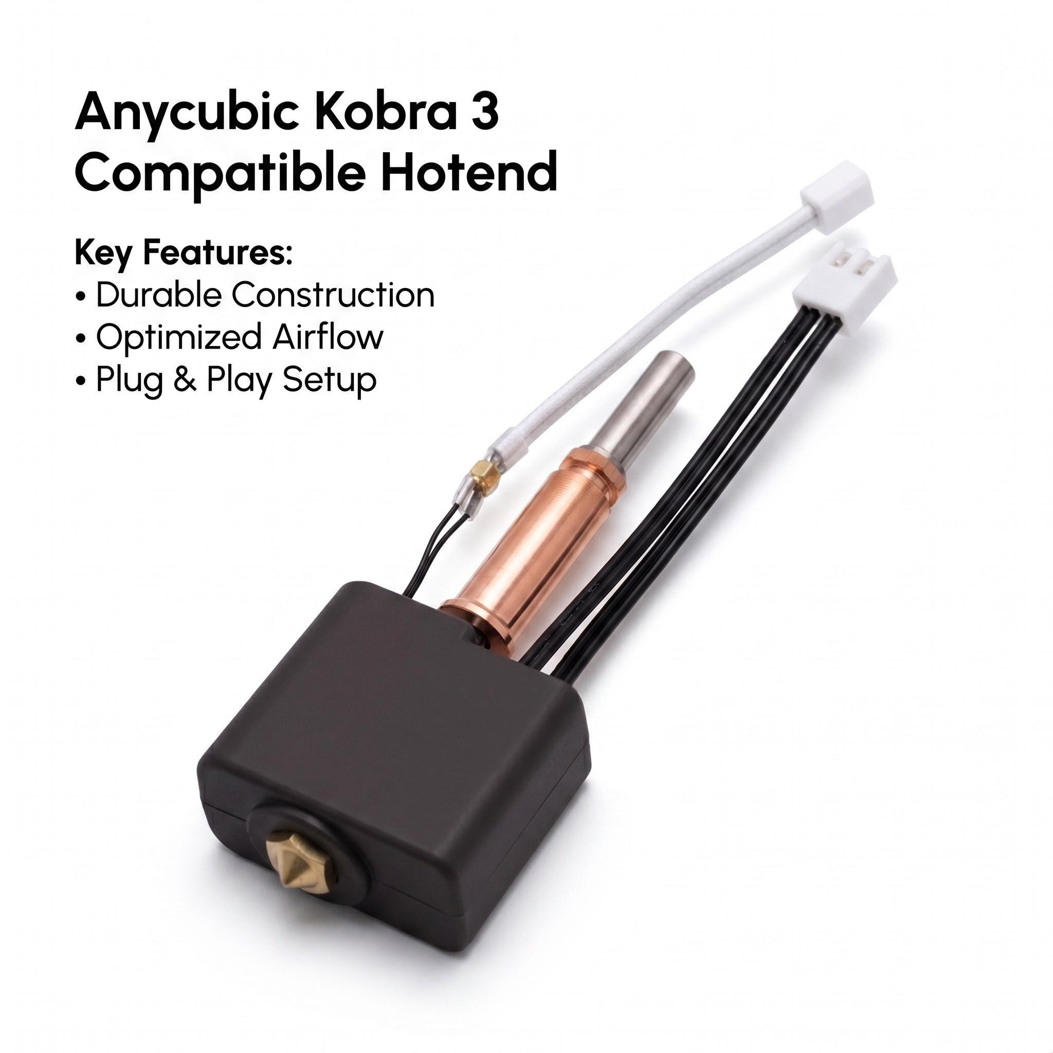 ชุดอัพเกรดสำหรับ Anycubic Kobr - 3D Printer Nozzle Brass บทวิจารณ์และราคา