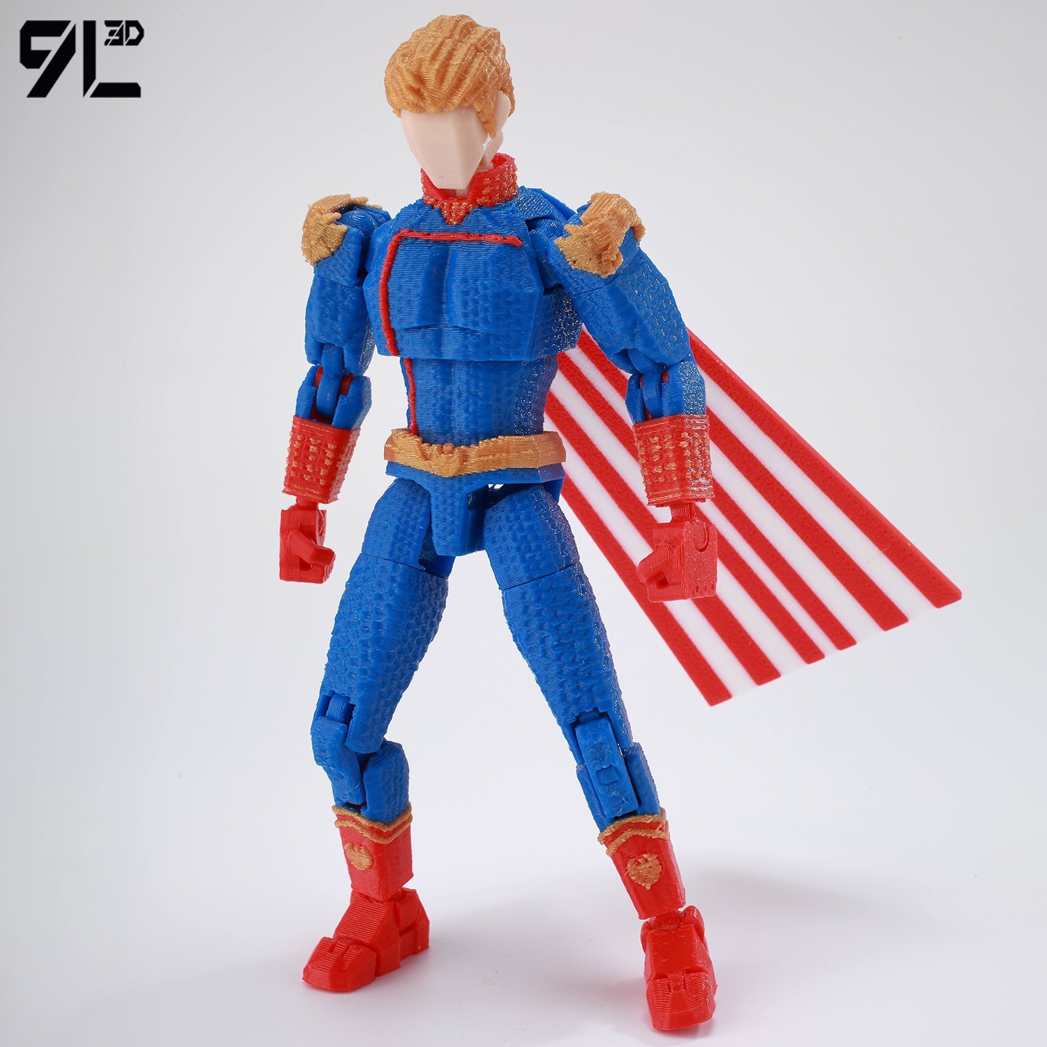 9L3D ฟิกเกอร์แอคชั่นซูเปอร์โซล - 3D Printing Joint บทวิจารณ์และราคา