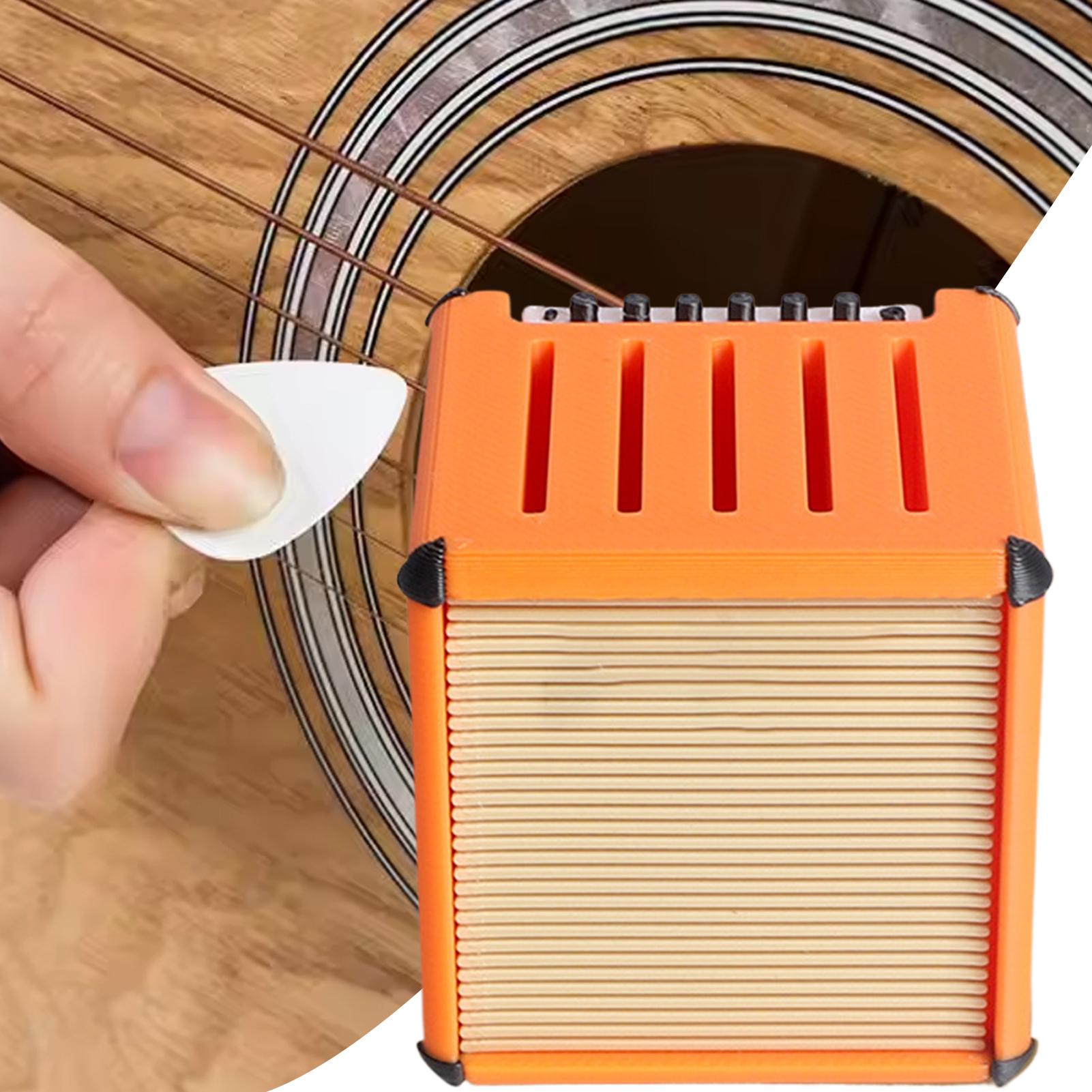 กล่องเก็บปิ๊กกีตาร์แบบพิมพ์ 3  - 3D Printing Guitar บทวิจารณ์และราคา