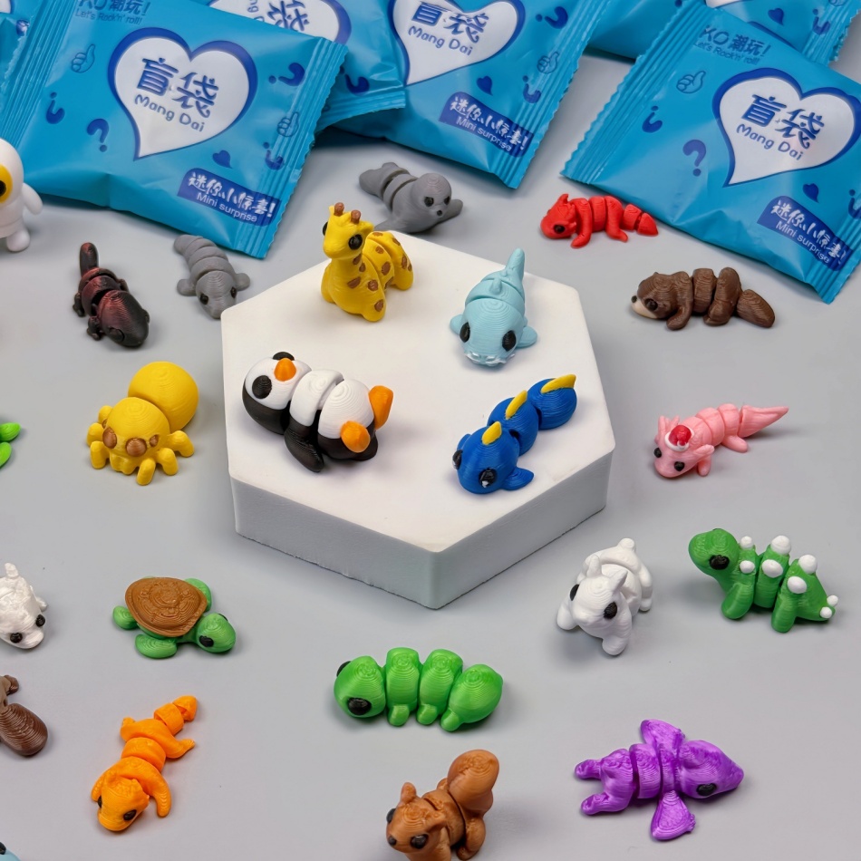 ชุดฟิกเกอร์สัตว์ขนาดเล็ก 3D พิ - 3D Printing Yourself บทวิจารณ์และราคา