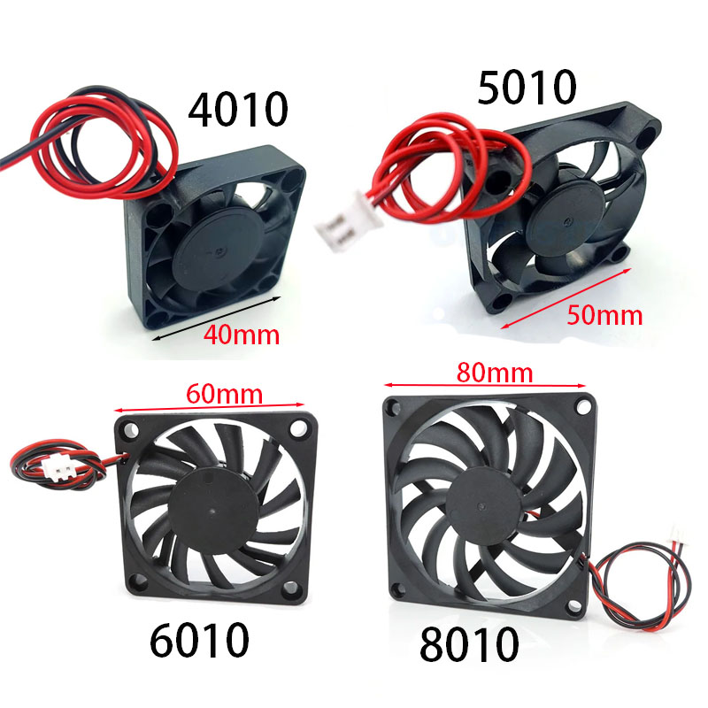พัดลมระบายความร้อน 5V 12V 24V  - 3D Printer Extruder บทวิจารณ์และราคา