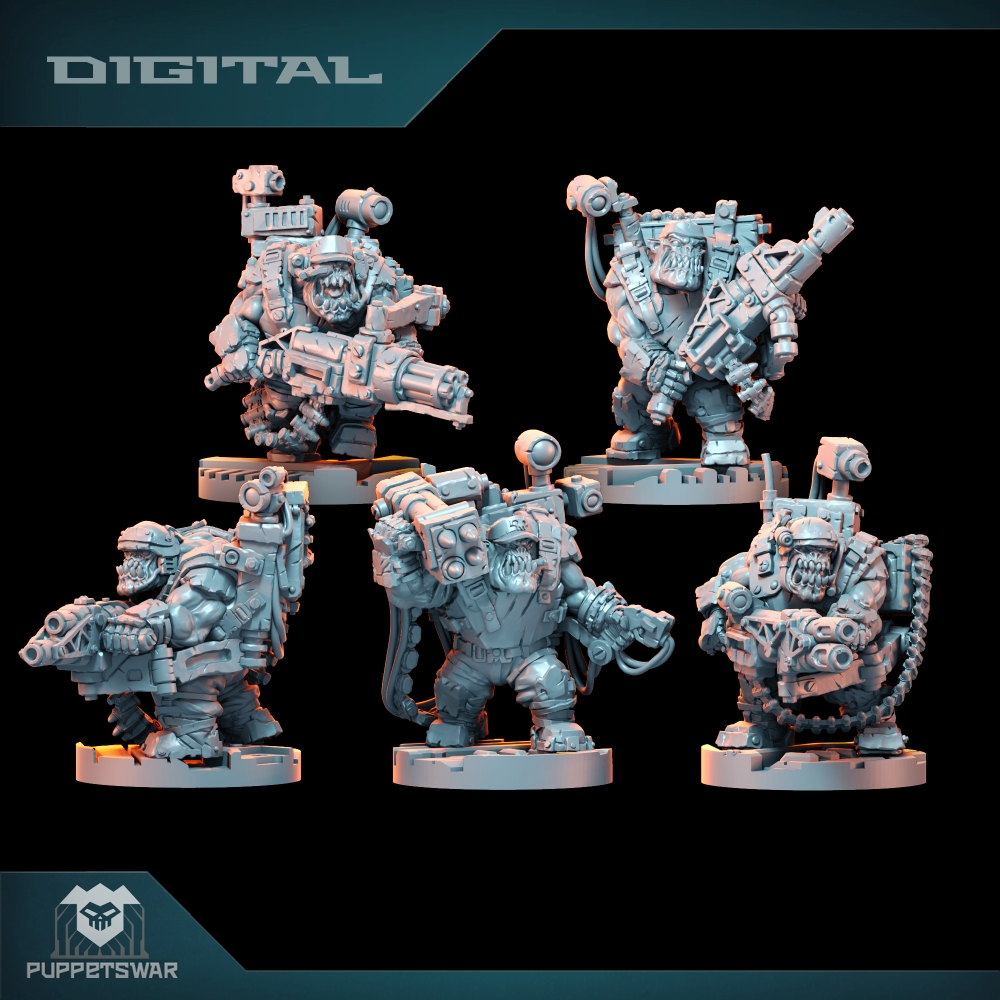 Orc Ultimate Badasses Squad, ฟ - 3D Printing Yourself บทวิจารณ์และราคา