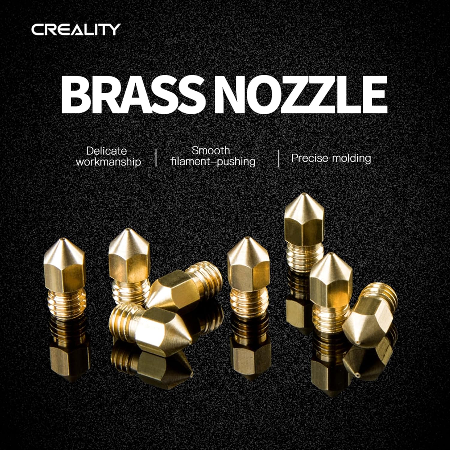 หัวฉีด Creality Ender 3/Ender  - 3D Printer Nozzle Brass บทวิจารณ์และราคา