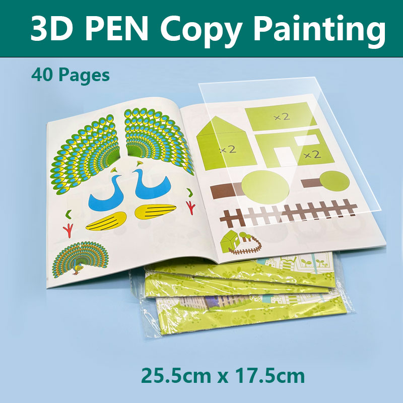 หนังสือวาดภาพด้วยปากกา 3 มิติ  - 3D Printing Template บทวิจารณ์และราคา