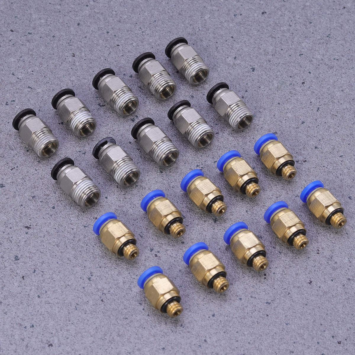 20 ชิ้น ข้อต่อแบบกดลม PC4 M10  - 3D Printer Extruder บทวิจารณ์และราคา