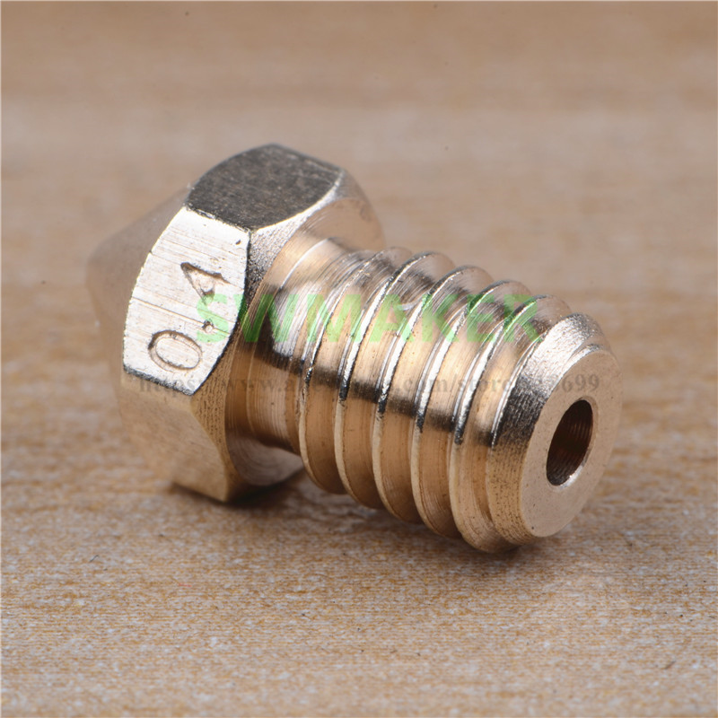 1pcs Ultimaker2 UM2 + ขยายหัวฉ - 3D Printer Nozzle Brass บทวิจารณ์และราคา