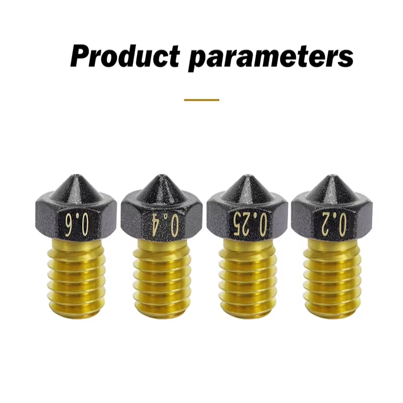 หัวฉีดทองเหลือง MK8 ความเร็วสู - 3D Printer Nozzle Brass บทวิจารณ์และราคา