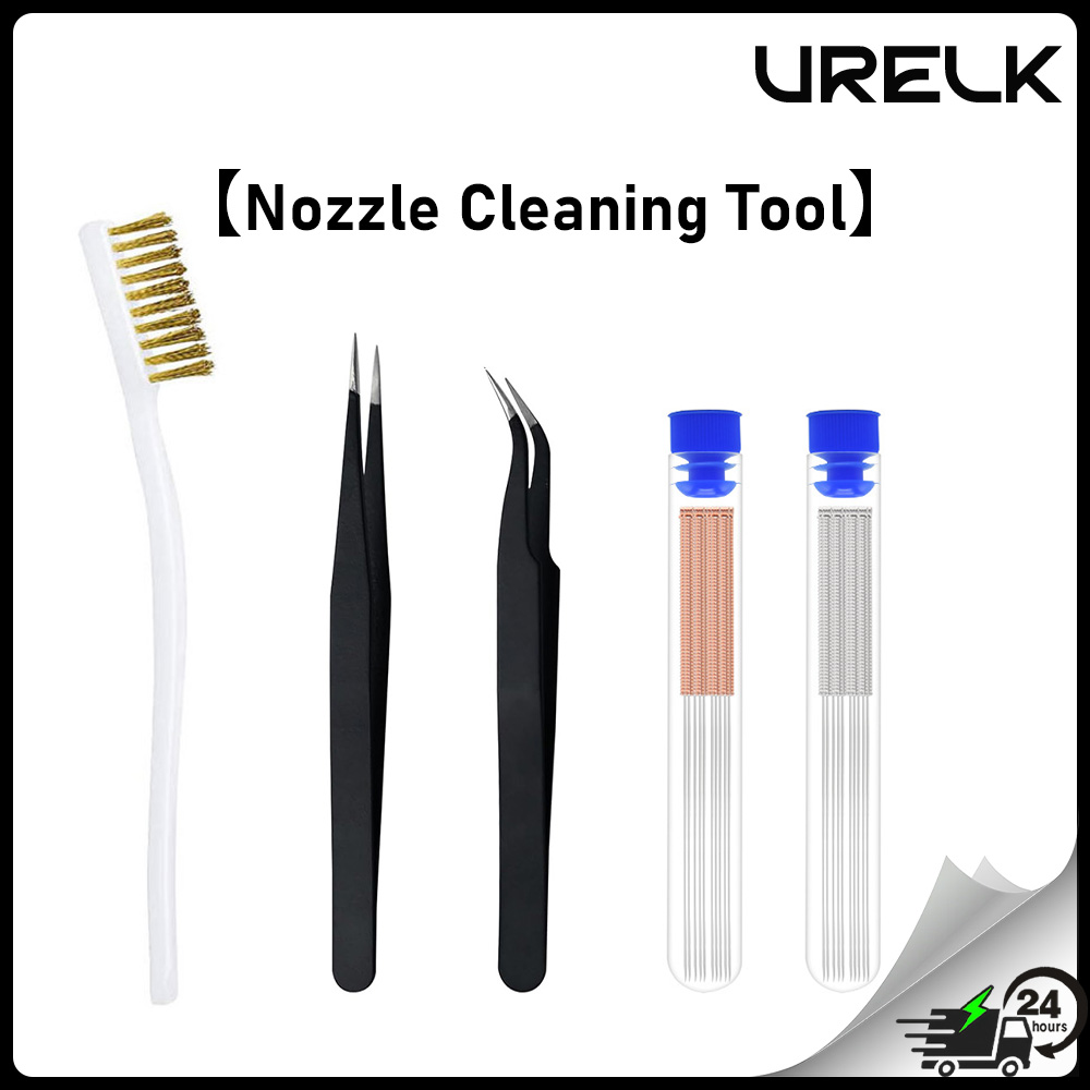 ชุดเครื่องมือเข็มทำความสะอาดหั - 3D Printer Nozzle Brass บทวิจารณ์และราคา