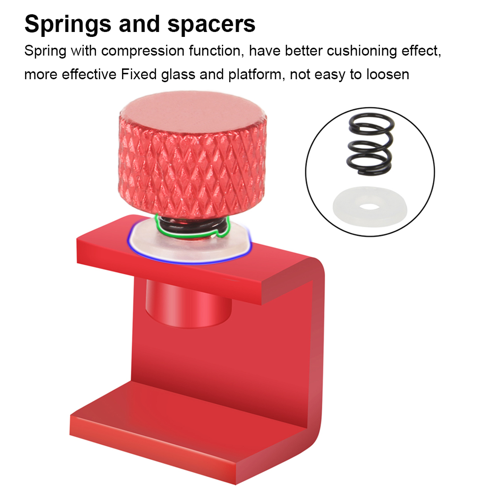 XCR3D 2pcs 3D ชิ้นส่วนเครื่องพ - 3D Printer Bed Spring บทวิจารณ์และราคา