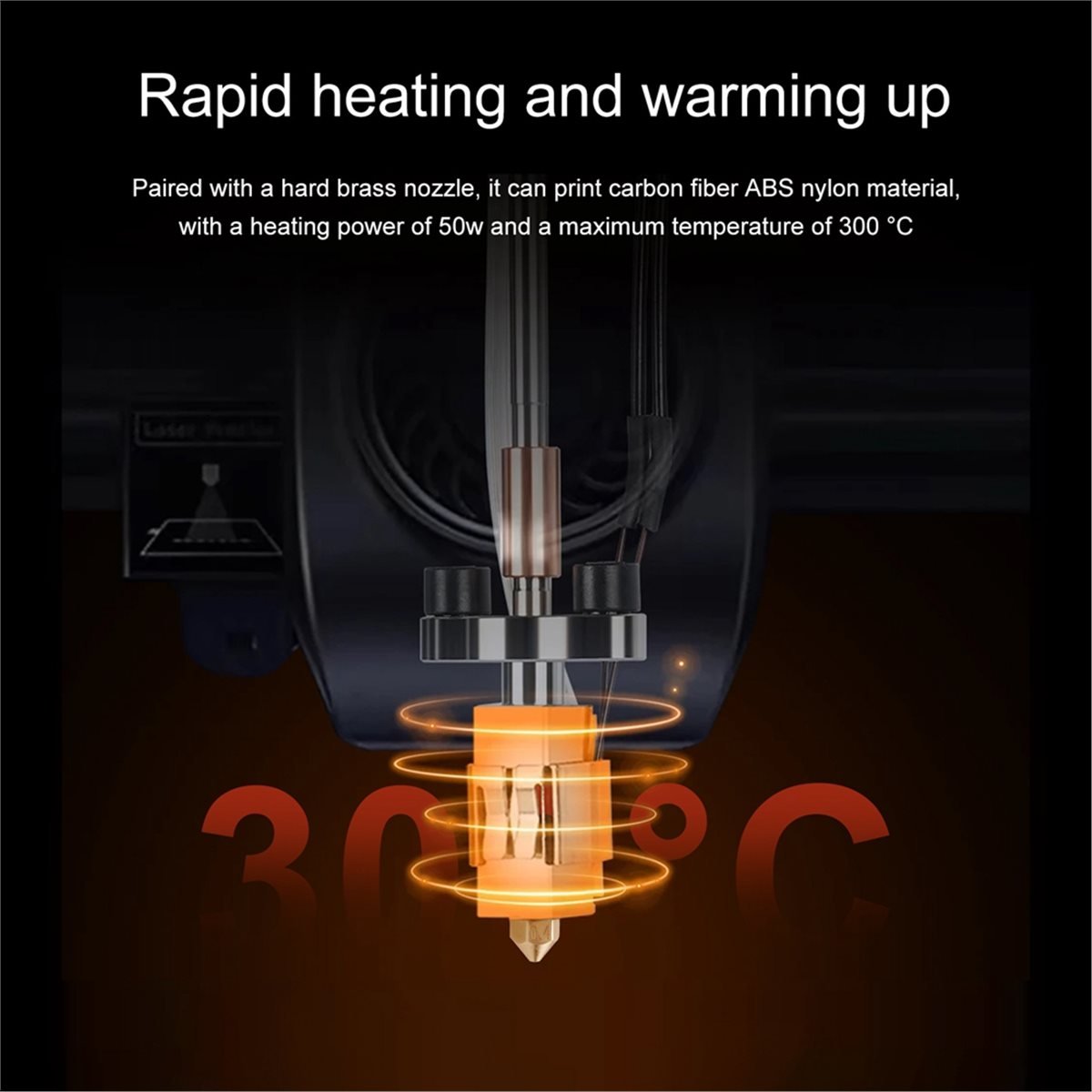 ชุดอัพเกรดฮอตเอนด์สำหรับ K1C ห - 3D Printer Nozzle Brass บทวิจารณ์และราคา