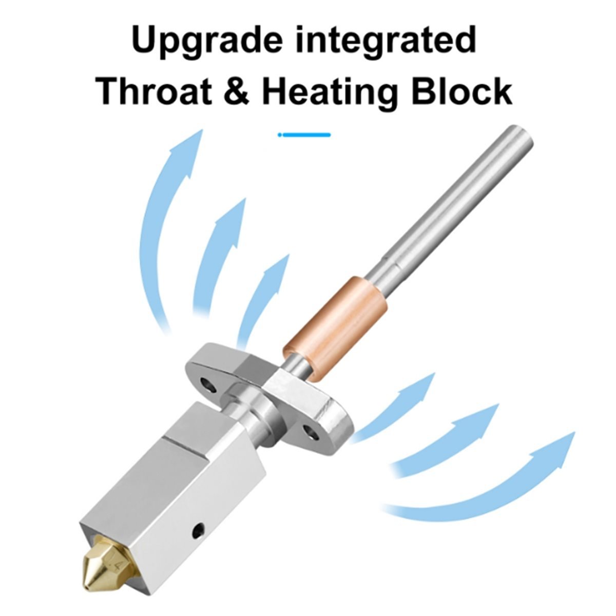 ชุดอัพเกรดฮอตเอนด์สำหรับ K1C ห - 3D Printer Nozzle Brass บทวิจารณ์และราคา