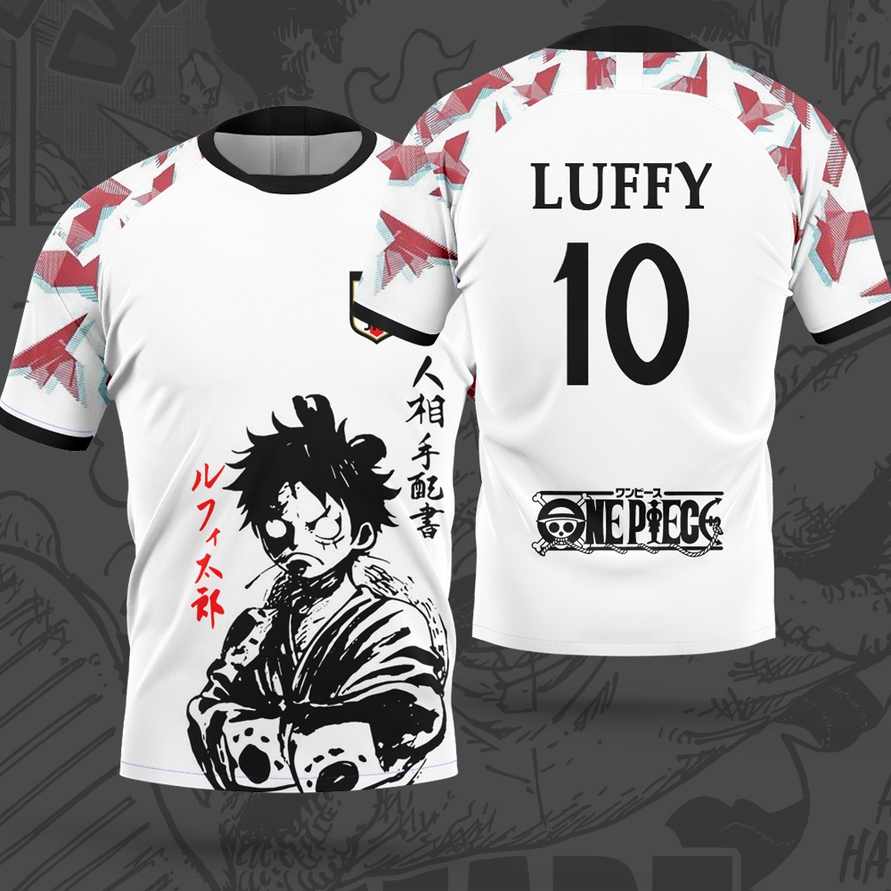 เสื้อยืดลายวันพีซ ลูฟี่ ฤดูร้อ - 3D Printing One Piece บทวิจารณ์และราคา