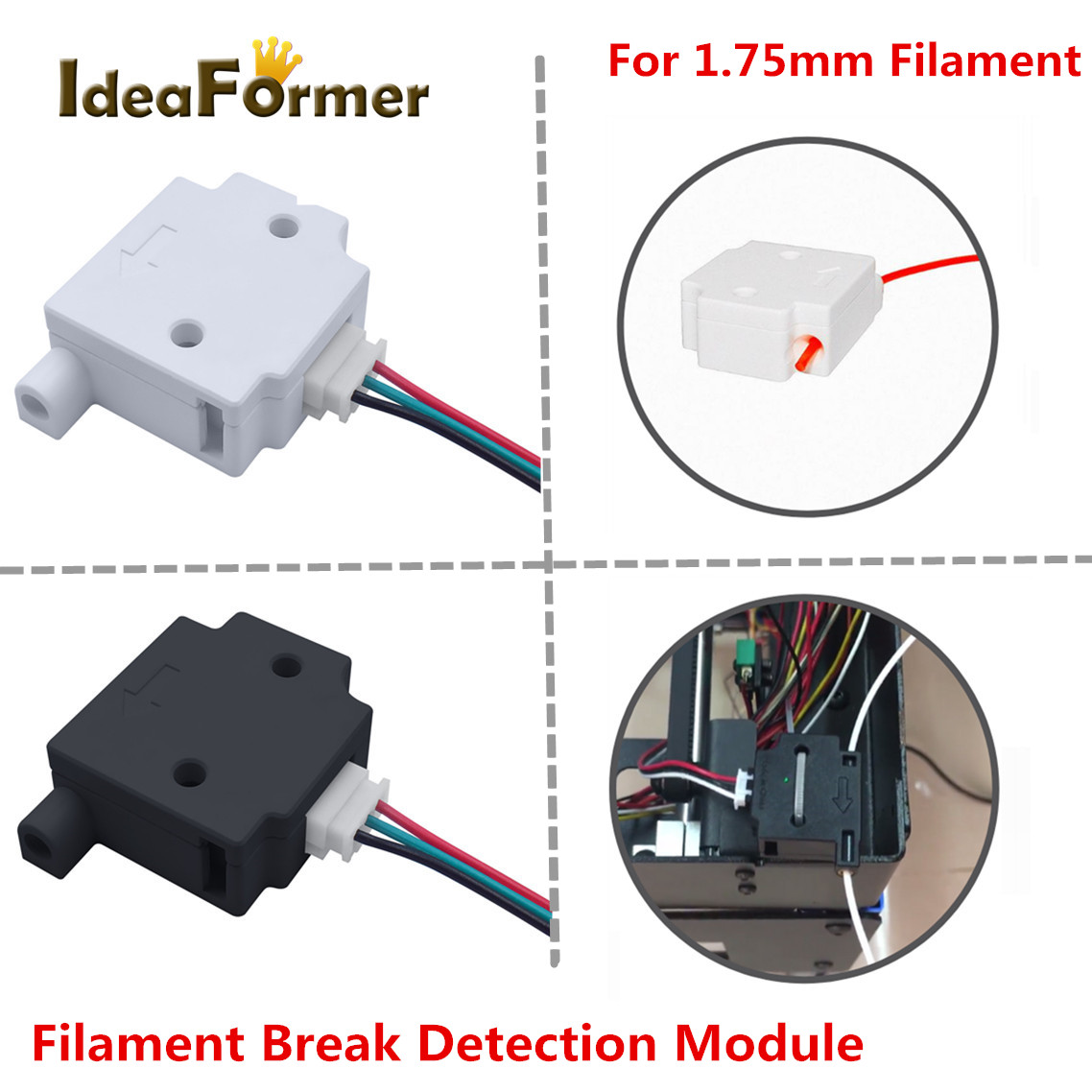 Filament Breakage การตรวจจับโม - 3D Printing Fff บทวิจารณ์และราคา