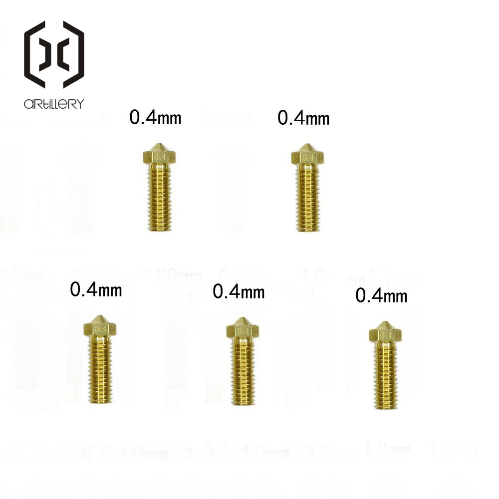 E3D ทองเหลืองหัวฉีด0.2/0.4/0.6 - 3D Printer Nozzle Brass บทวิจารณ์และราคา