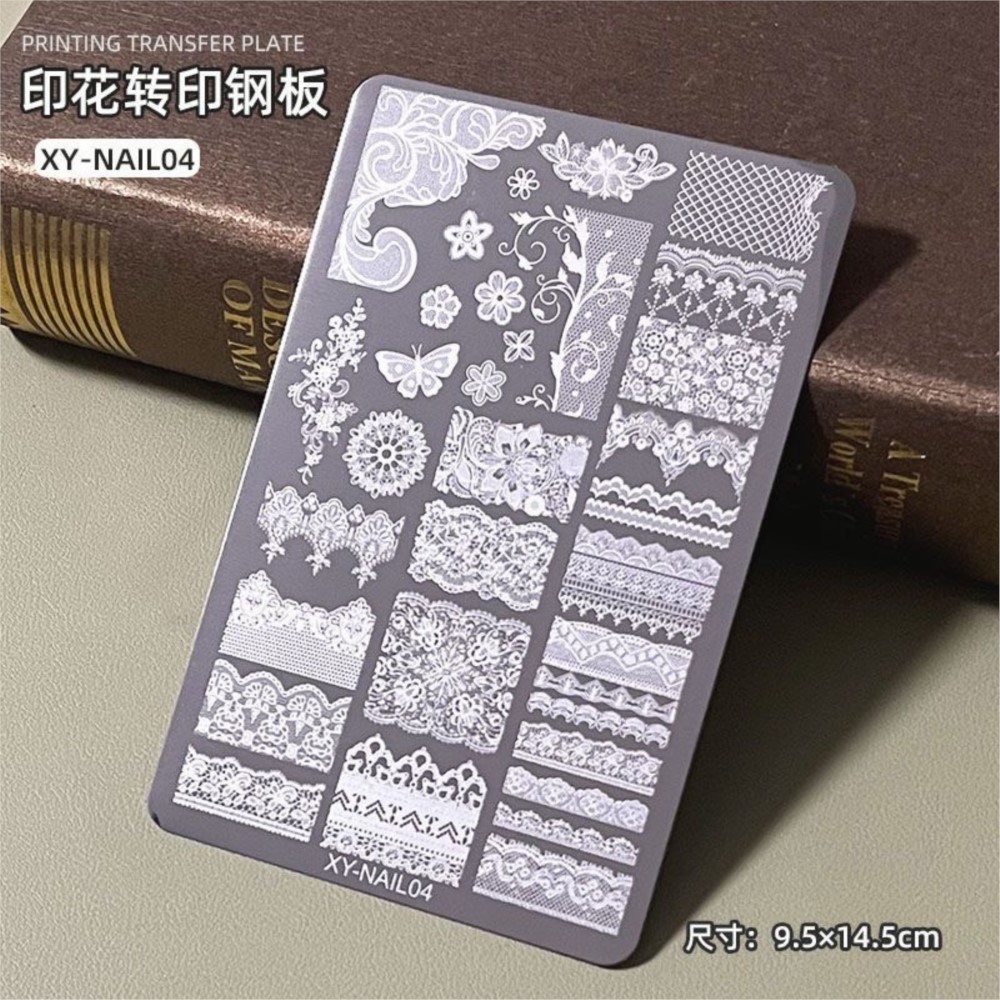 แผ่นปั๊มลายเล็บ 3 มิติ ลายผีเส - 3D Printing Template บทวิจารณ์และราคา