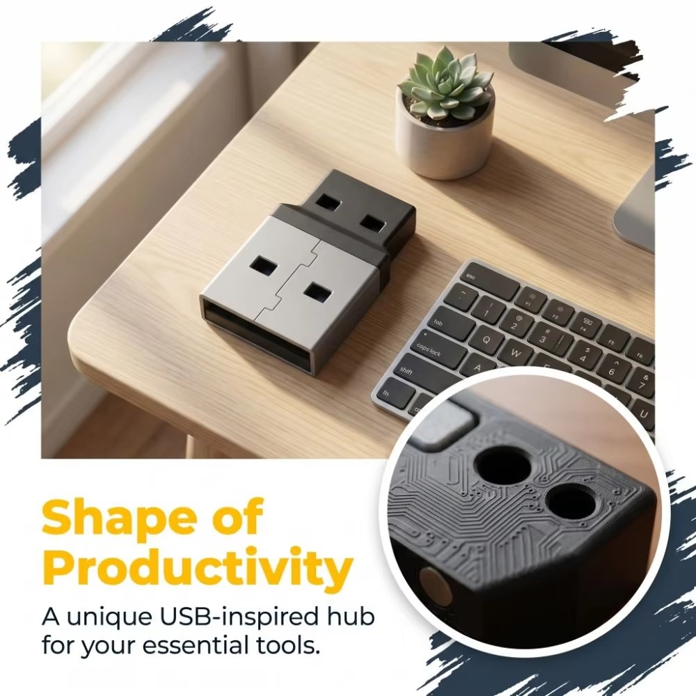 ที่วางโน้ตแบบ USB สำหรับการพิม - 3D Printing Template บทวิจารณ์และราคา